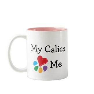 Animal Lover_I Heart My Calico mug