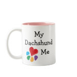 Animal Lover_I Heart My Dachshund Mug