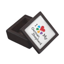 Animal Lover_I Heart My German Shepherd premium gift boxes