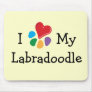 Animal Lover_I Heart My Labradoodle Mouse Mats