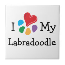 Animal Lover_I Heart My Labradoodle tiles