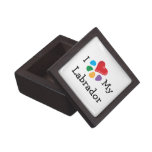 Animal Lover_I Heart My Labrador Premium Jewelry Box