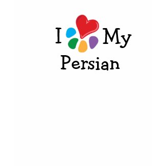 Animal Lover_I Heart My Persian shirt