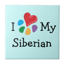 Animal Lover_I Heart My Siberian tiles