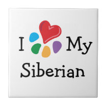 Animal Lover_I Heart My Siberian tiles