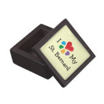 Animal Lover_I Heart My St. Bernard Premium Jewelry Box