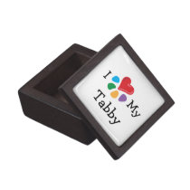 Animal Lover_I Heart My Tabby premium gift boxes