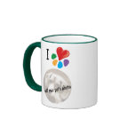 Animal Lover_I Heart your pet's photo template Mug