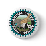 Animal Lover Logo Pins