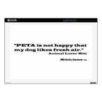 Animal Lover Mitt 17" Laptop Decal