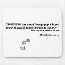 Animal Lover Mitt Mousepad