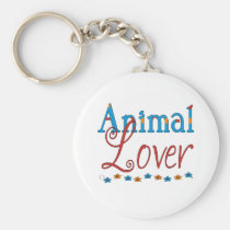 Animal Lover (red/blue) keychains
