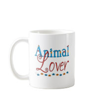 Animal Lover (red/blue) Mug