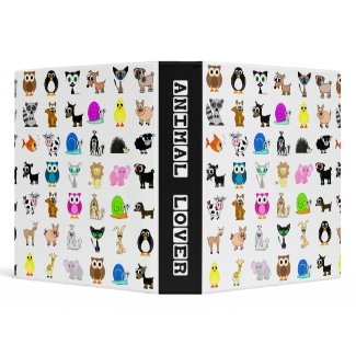 Animal Lover School Binder / Photo Binder (TBA) binder