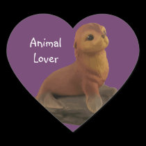 Animal Lover Seal Stickers stickers