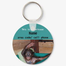 Animal Lover suitcase ID tag keychains
