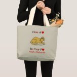 Animal Lover Tote Bag To Promote Pet Adoption