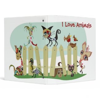 Animal Lovers binder
