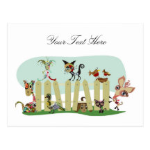 Animal Lovers Post Card