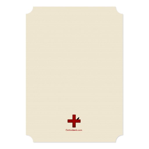 Animal MD Veterinary School Graduation Invitation