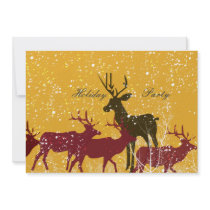 Animal Nature Holiday invitations