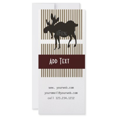 Animal Nature Moose Rack Cards by studio236