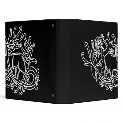 Animal Ornamentation 1 (white), binder by kasei_lee