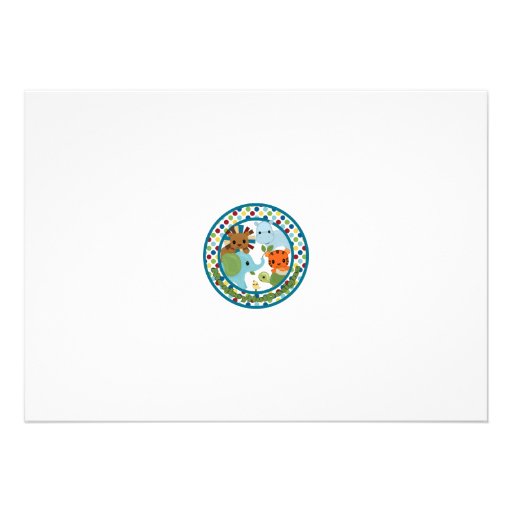 Animal Parade Baby Shower Invitation APK #3