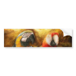 Animal - Parrot - Parrot-dise Bumper Sticker