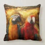 Animal - Parrot - Parrot-dise Throw Pillow