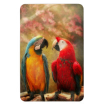 Animal - Parrot - We'll always have parrots Vinyl Magnets