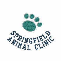 Animal Paw Print embroidered shirts by vetprintz Animal Paw Print embroidered shirts