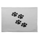 Animal Paw Prints Placemat