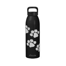Animal Paw Prints Drinking Bottles