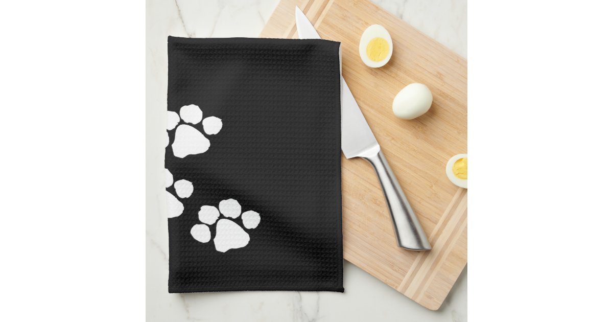 Animal Paw Prints Hand Towels Zazzle