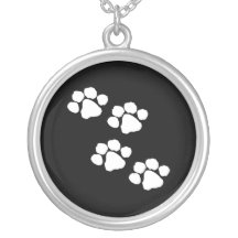 Animal Paw Prints Pendant