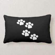Animal Paw Prints pillows