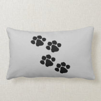 Animal Paw Prints pillows