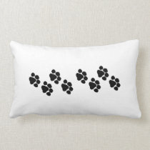 Animal Paw Prints pillows