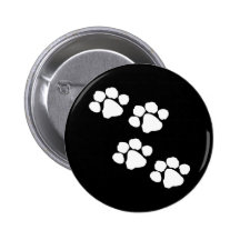 Animal Paw Prints Pins