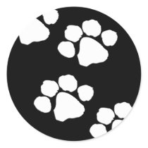 Animal Paw Prints Stickers