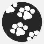 Animal Paw Prints Stickers
