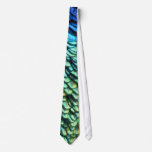 Animal - Peacock - backside ruffled Neck Ties