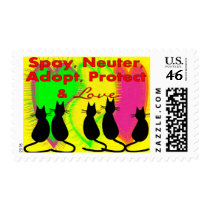 Animal & Pet Adoption Gifts Postage Stamps