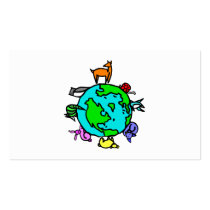Animal Planet Business Card Template