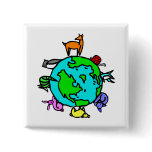 Animal Planet Pinback Button
