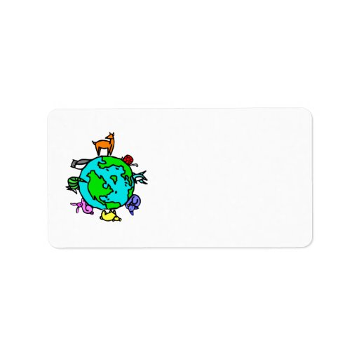 Animal Planet Personalized Address Labels