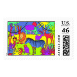 Animal Postage Stamp