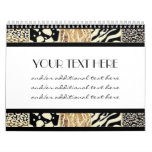 Animal Print Border Calendar