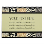 Animal Print Border Calendar